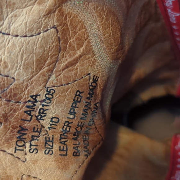 Vintage Tony Lama Square Toe Boots - Picture 13 of 13